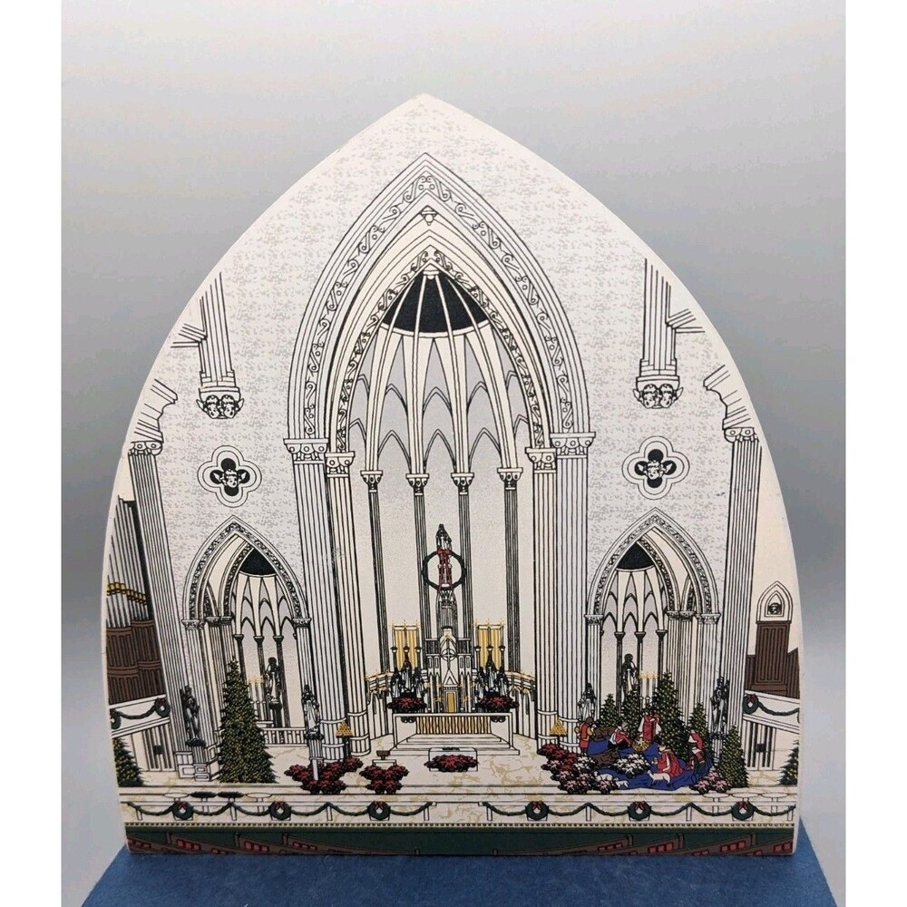 St John The Evangelist Church Schenectady NY Hometowne Collectibles Shelf Sitter